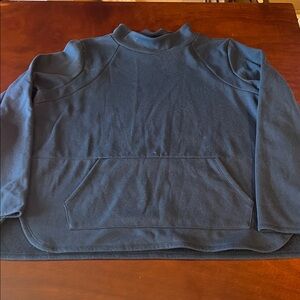 Xersion Women's Dark Blue Hoodie with Kangaroo Pocket